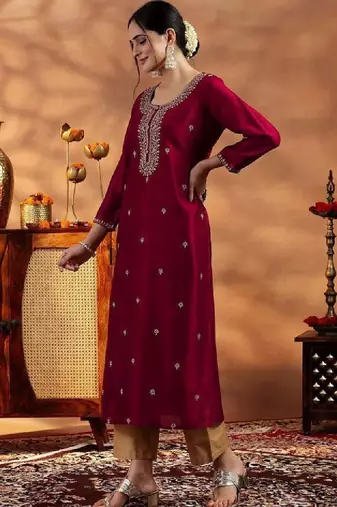 Women khadi khadi kurta