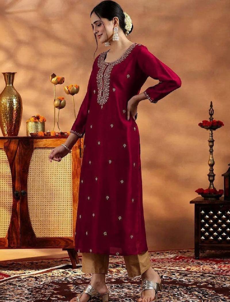 Women khadi khadi kurta