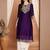Women embroidered thread work grandeur & majestic artwork kurta