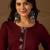 Women ethnic motifs embroidered thread work kurta