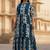 Women floral printed block print anarkali kurta