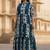 Women floral printed block print anarkali kurta