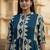 Women floral printed block print anarkali kurta