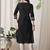 Women embroidered thread work floral kurta