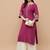 Women embroidered floral kurta