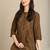 Women embroidered regular sleeves thread work kurta