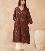 Women floral printed kurta