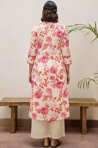 Women floral printed kurta