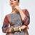 Women geometric printed block print kurta