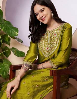 Women floral kurta 1