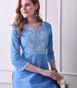 Women floral printed floral kurta