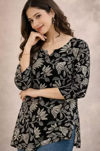 Women floral kurta