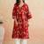 Women ethnic motifs printed kurta