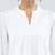Women embroidered thread work white romance kurta