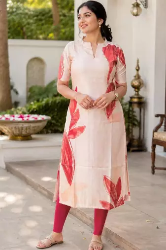 Women printed kurta