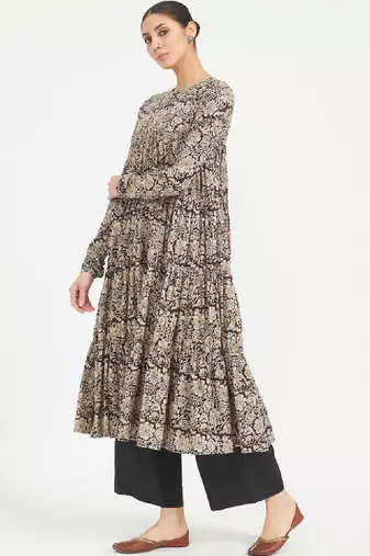 Women floral printed indie prints kurta