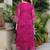 Women bandhani printed gotta patti kurta