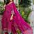 Women bandhani printed gotta patti kurta