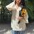 Women bell sleeves handloom kurta