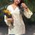 Women bell sleeves handloom kurta