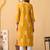 Women embroidered thread work kurta