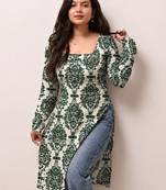 Women ethnic motifs printed kurta