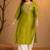 Women embroidered thread work kurta