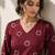 Women ethnic motifs printed handloom kurta