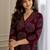 Women ethnic motifs printed handloom kurta