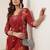 Women floral printed floral kurta