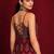 Women printed navratri speical backless kurta