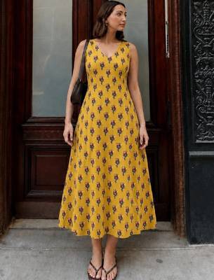Women floral printed floral anarkali kurta 1