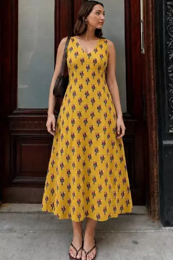 Women floral printed floral anarkali kurta