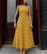 Women floral printed floral anarkali kurta