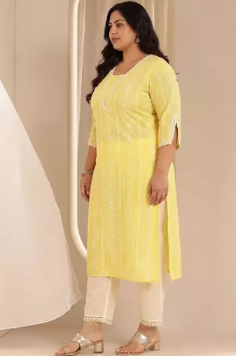 Women ethnic motifs printed kurta
