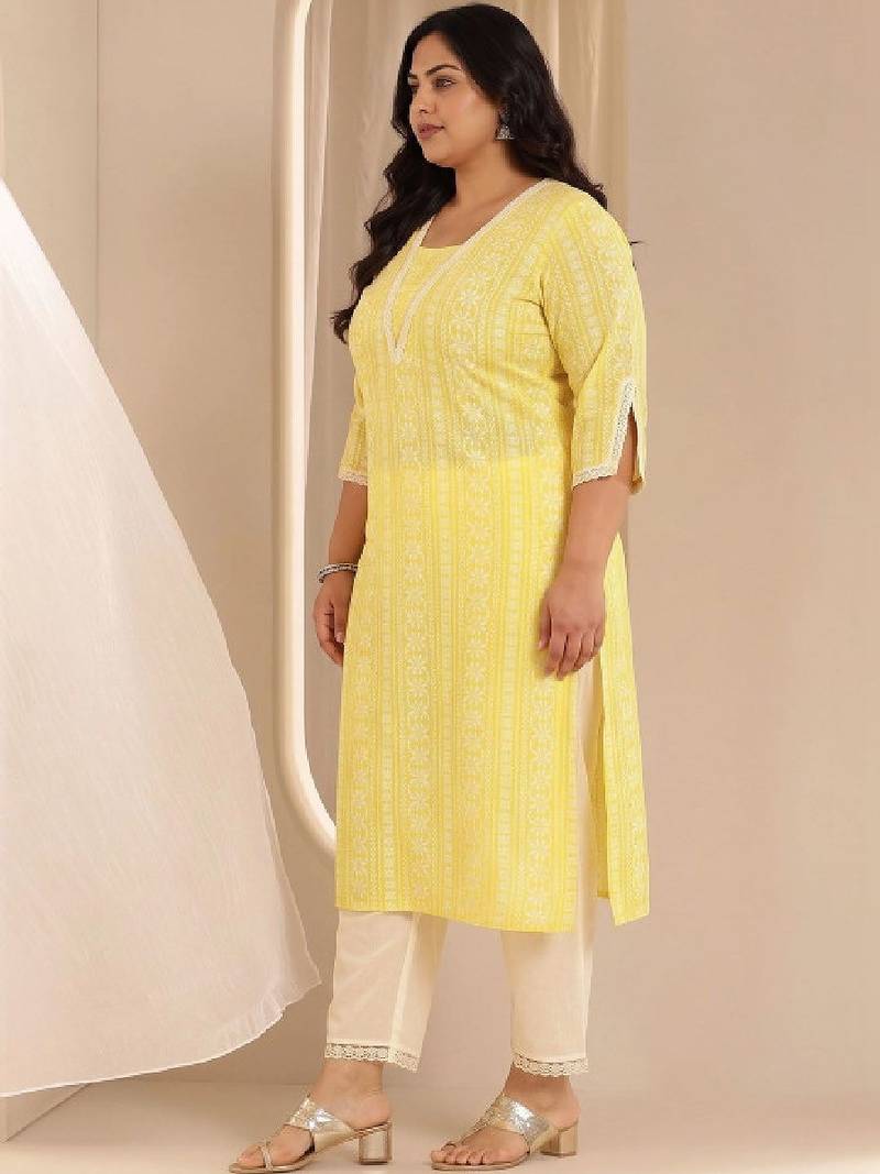 Women ethnic motifs printed kurta