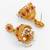gold plated goddess lakshmi temple necklace set with jhumka earrings