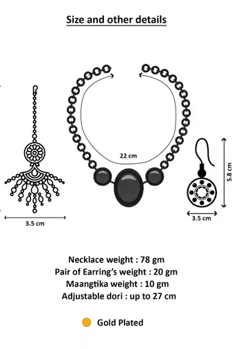 purple kundan choker necklace set with earrings and maangtika
