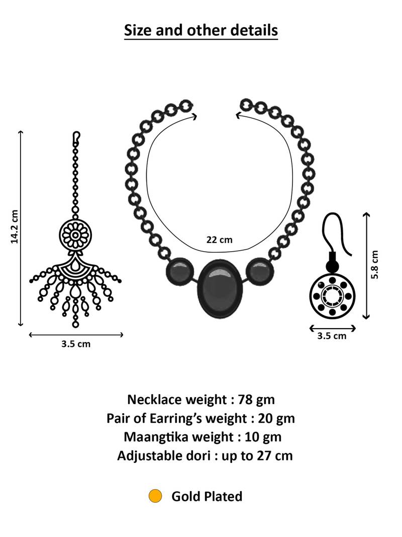 purple kundan choker necklace set with earrings and maangtika