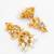kundan krishna motif choker necklace set with earrings