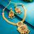 multi strand statement pendant necklace set with earrings