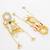 bridal wear kundan hexagon chandelier earrings with turquoise enamel pendant