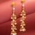 pearl kundan tiered chandelier drop earrings