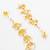 pearl kundan tiered chandelier drop earrings