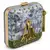 Indian Queen Portrait Embellished Clutch Bag with Gold Tassel