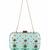 Mughal Painting Inspired Clutch Bag with Stone Embellishment