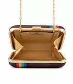 Vintage Instagram Print Clutch