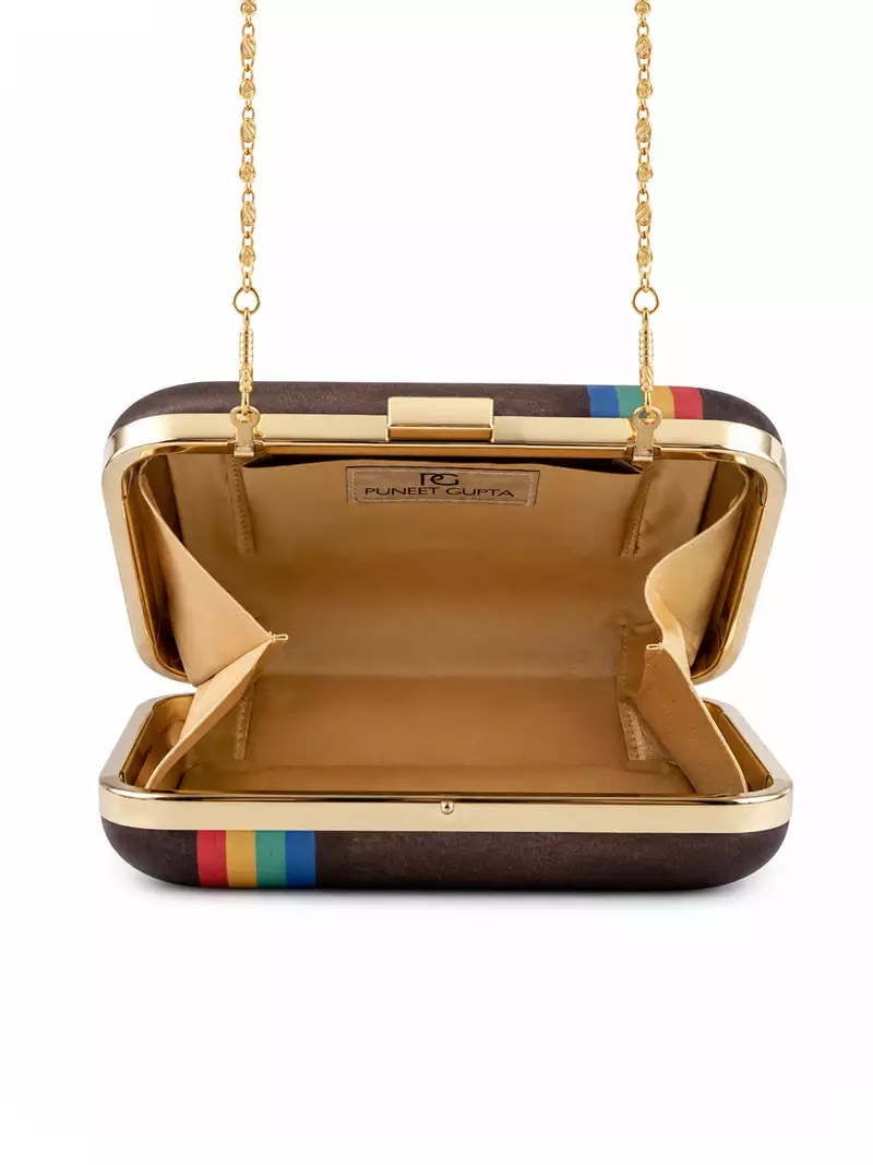 Vintage Instagram Print Clutch