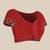 Festive Wear Gala Concept Red Patola Saree with Pallu & Tassels