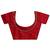 Red Embellished Saree With Unstitched Blouse Piece